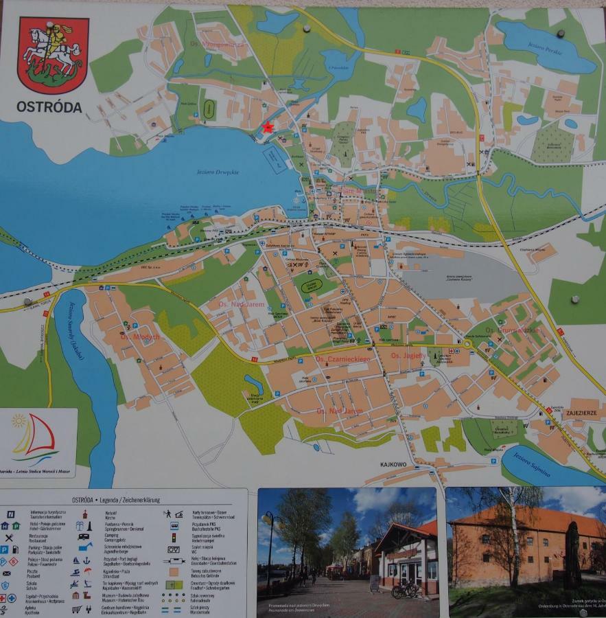 Apartament Wakacje I Rowery Gratis Ostróda Extérieur photo